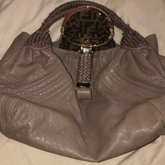 Fendi Handbags - Fendi spy bag large nice cute must have hot pick leather limited color authentic